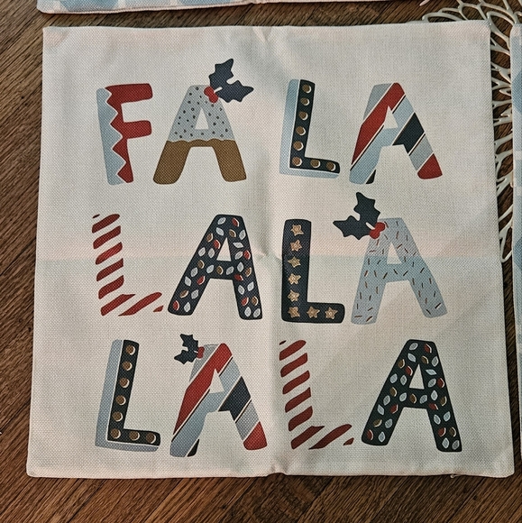 4pcs/Set Christmas Nutcracker & Christmas Tree Plaid Printed Pillow Covers - Picture 6 of 6